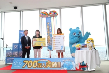 【近鉄不動産】 日本一高いビル「あべのハルカス」「ハルカス３００ （展望台）」のご来場者数が７００万人に到達！