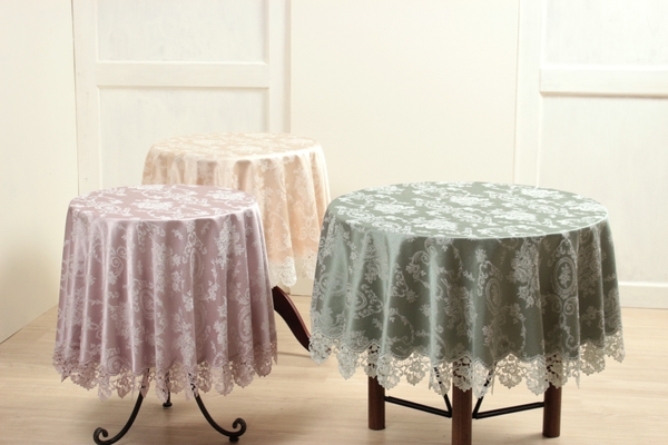 円形クロスもサイズ豊富