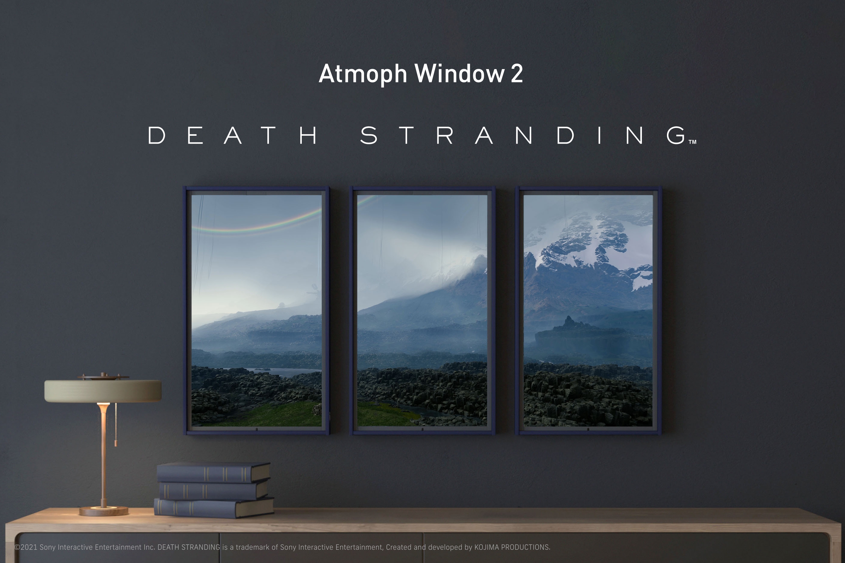 DEATH STRANDING（デス・ストランディング）』の世界がAtmoph Window 2 