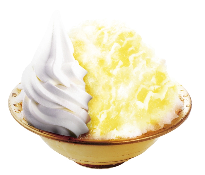 ラ・フランス氷(ソフト・練乳)<新作>