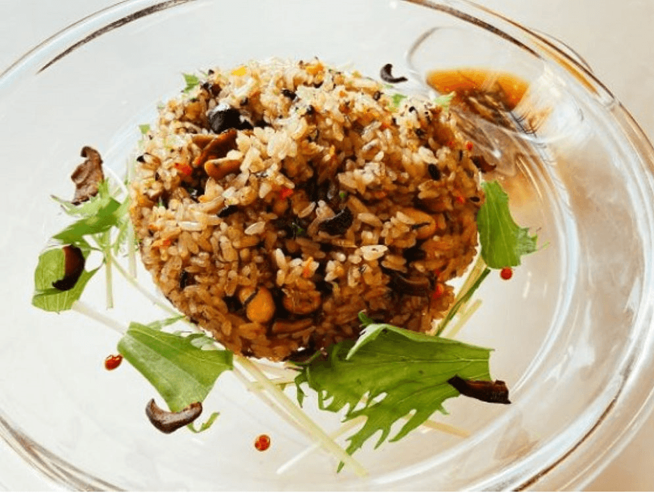 原木しいたけチャーハン