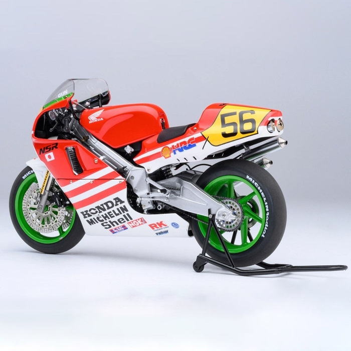 AUTOart 1/12スケール ホンダ NSR500 WGP500 #56 「バリバリ伝説」 (「巨摩 郡」 ヘルメット付属)