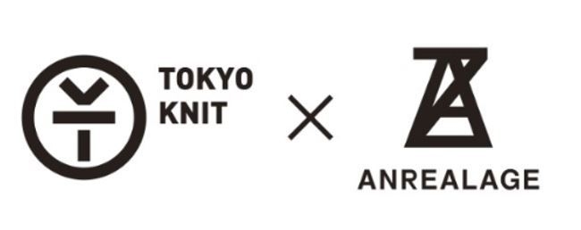 TOKYO KNIT×ANREALAGE ロゴ