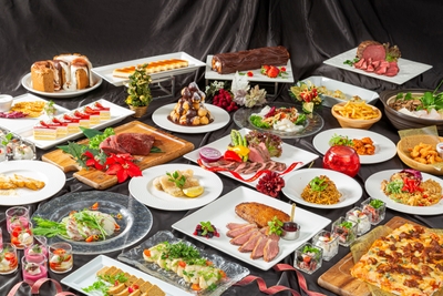 クリスマスディナービュッフェ料理(イメージ)