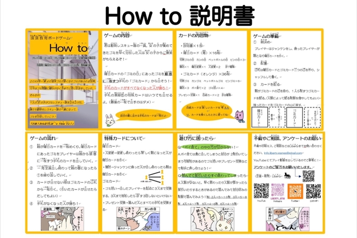 How to 説明書