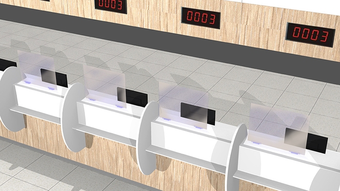 サービスカウンター利用イメージ