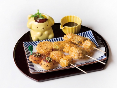 二度づけOK!そっくり串かつスイーツ