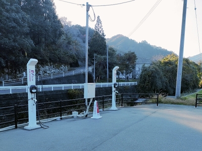 EV充電器設置施設一例 賀茂川荘