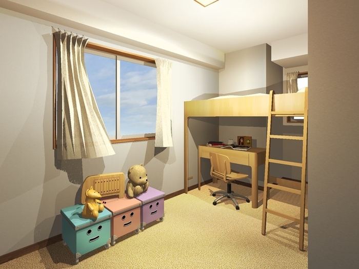 子供部屋 リフォーム後 イメージ図