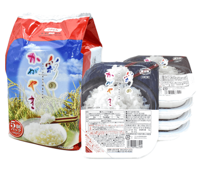 彩のかがやきご飯パック イメージ