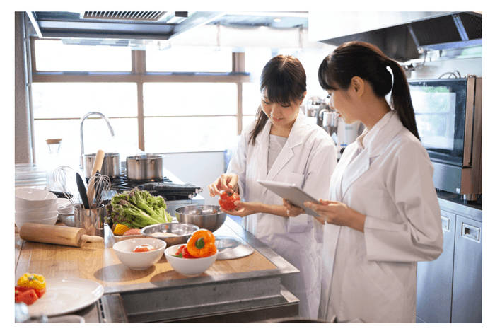 管理栄養士・栄養士によるサンプリング