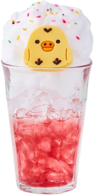 キイロイトリのわたがしクランベリーソーダ