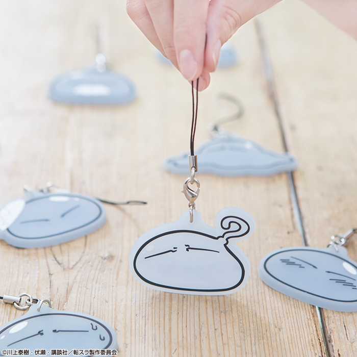 F賞:リムル様だらけのラバーストラップ(使用イメージ)