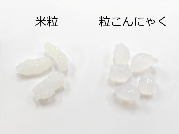 米粒 粒こんにゃく