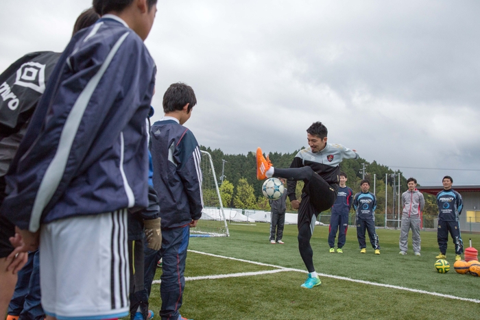 星選手に個人技を披露いただきました