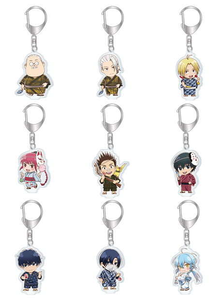 ブラインドアクリルチャーム(全9種)