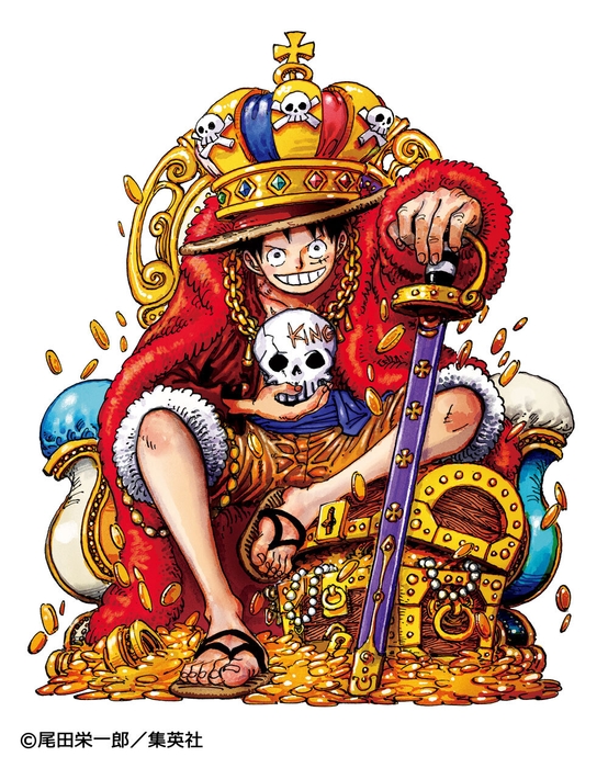 ONE PIECE SUPER MASTER STARS DIORAMA "KING" MONKEY.D.LUFFY(原作イラスト)