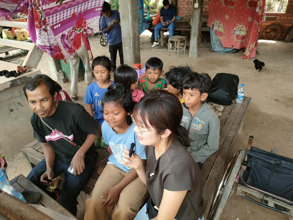 カンボジアのスレイヤーさん宅