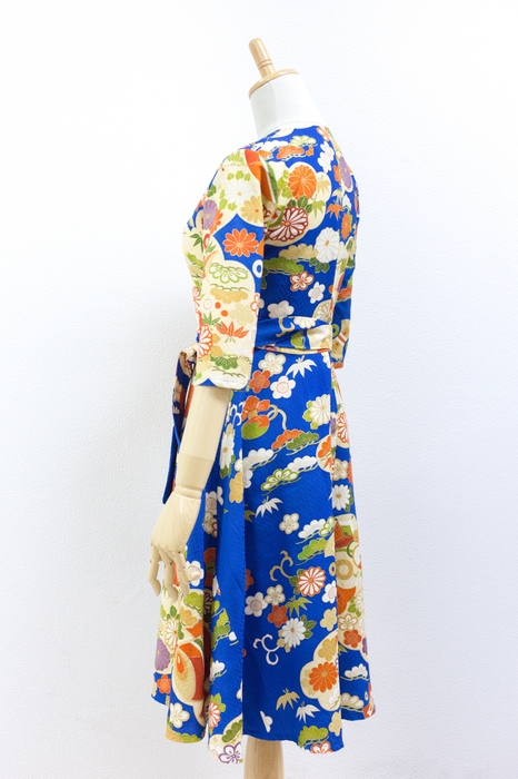 カシュクールワンピース2-2