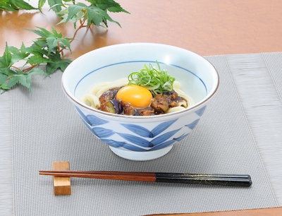 秋なすのそぼろ味噌うどん 並490円(税込)
