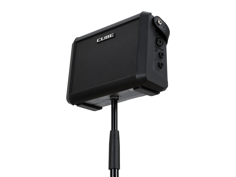 『CUBE Street MINI』 マイク・スタンドへの装着イメージ