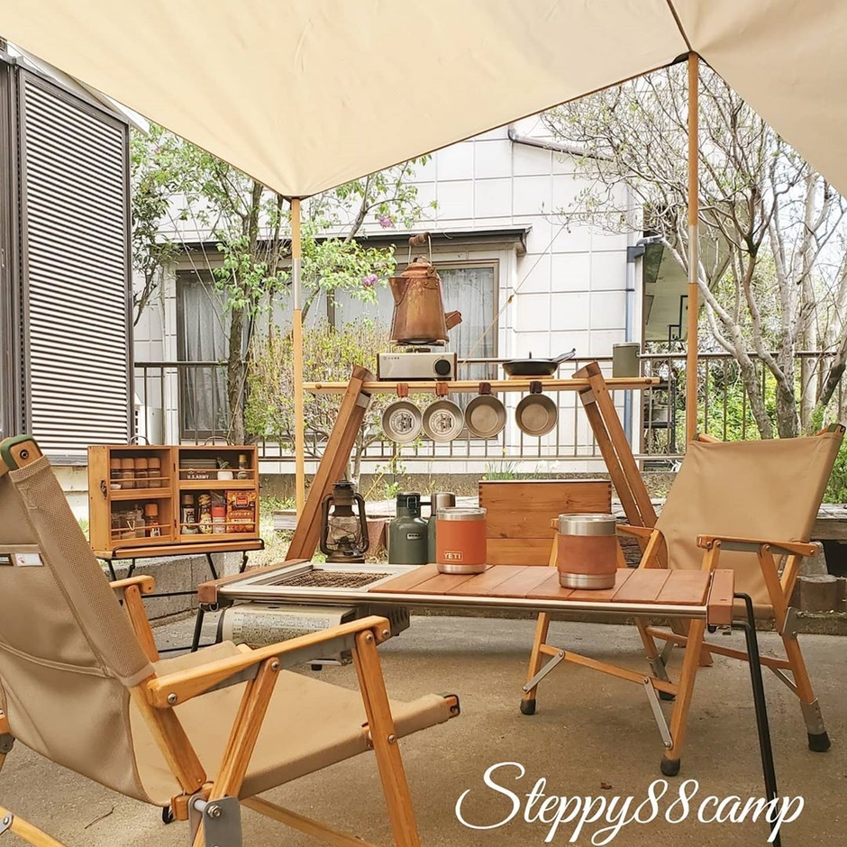 自宅キャンプで非日常を味わう