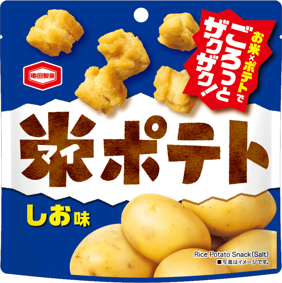『50g 米ポテト しお味』