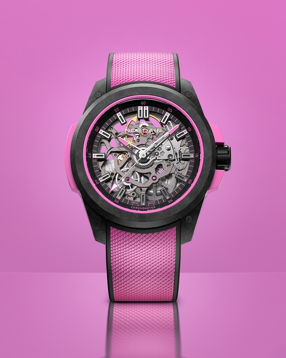 Wild ONE Skeleton 39mm Hyper pink