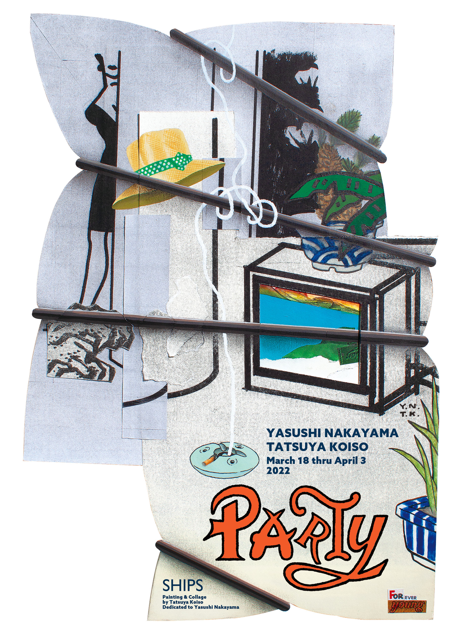 Yasushi Nakayama 2人展　限定　中山泰　小磯竜也　本　作品集 Yasushi Nakayama 2人展 限定 中山泰 小磯竜也 本 作品集 - メルカリ