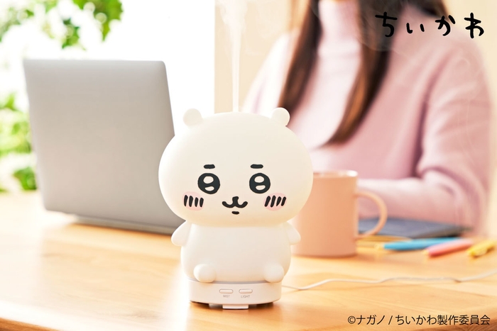 ちいかわ ルームライト加湿器 使用イメージ(7)