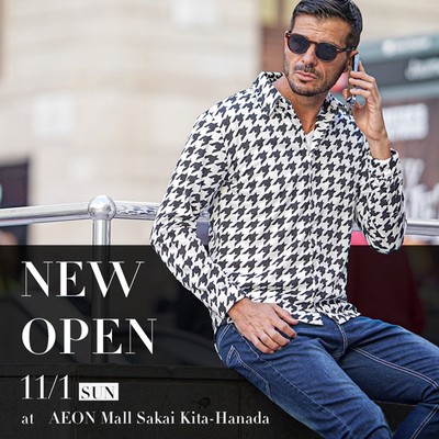 11月1日（日）10時よりイオンモール堺北花田店 2F店舗オープン