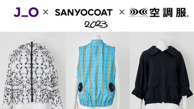 【6月23日(金)発売】JANTJE_ONTEMBAAR × SANYOCOAT × 空調服(R)の3社が初コラボレーション！