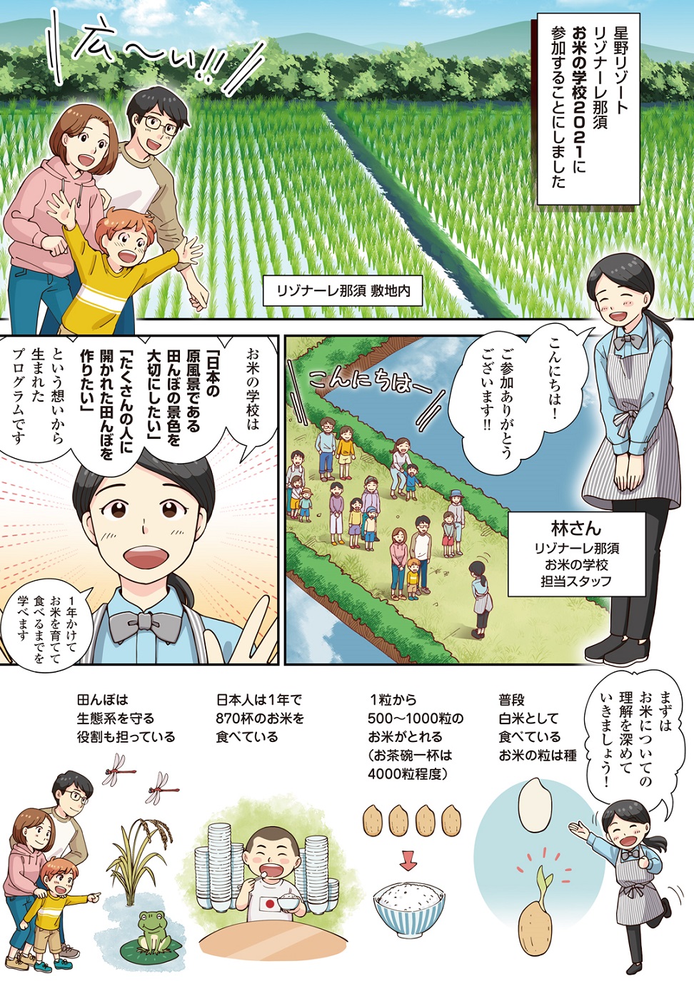 【リゾナーレ那須】株式会社トレンド・プロ×星野リゾート　リゾナーレ那須がSDGsに関する活動を共同でマンガ制作