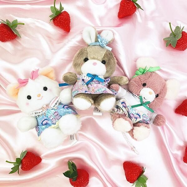 スイマーと吉得レトロのコラボぬいぐるみ