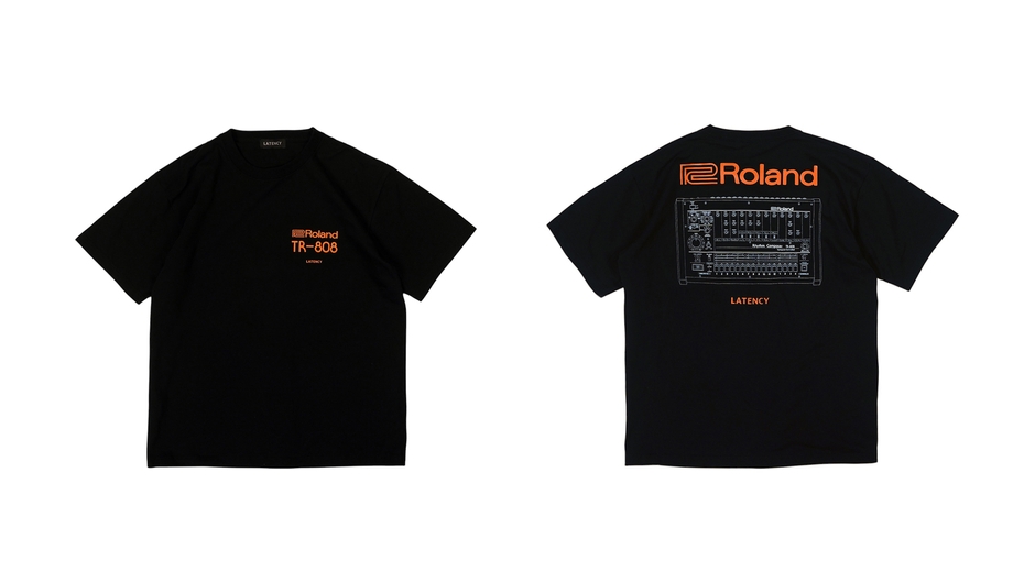 LATENCY × Roland　T(BLACK)