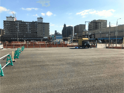 河内小阪駅前土地の一部