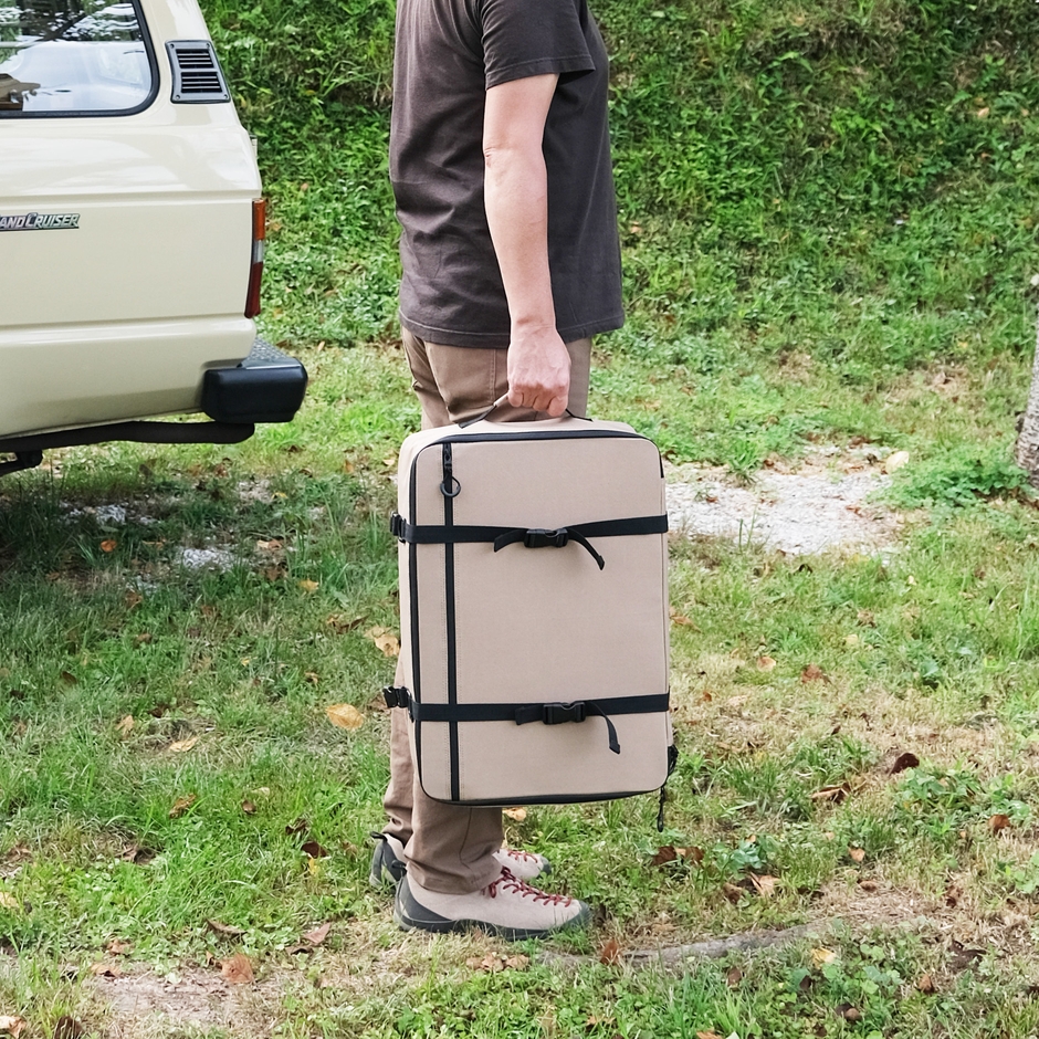 持ち手がついて単体でも使いやすい