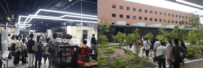 昨年度(令和4年8月23日)のキャンパスツアーの様子