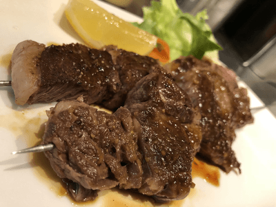 黒毛和牛串~塩胡椒~