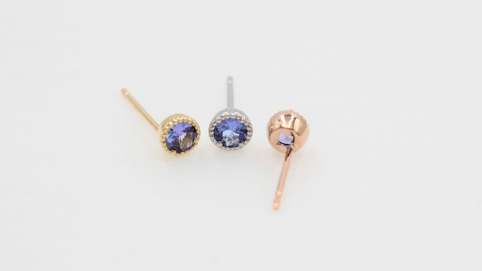 タンザナイト　ピアス1