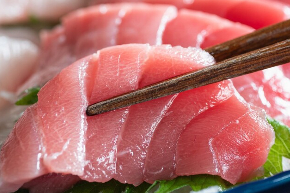 本マグロを盛り合わせでご提供