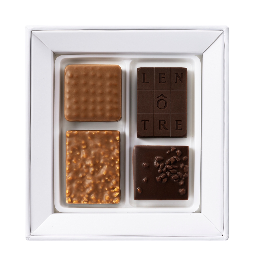 プラリネ・ガナッシュ アソート 4個入　1,944円(税込)