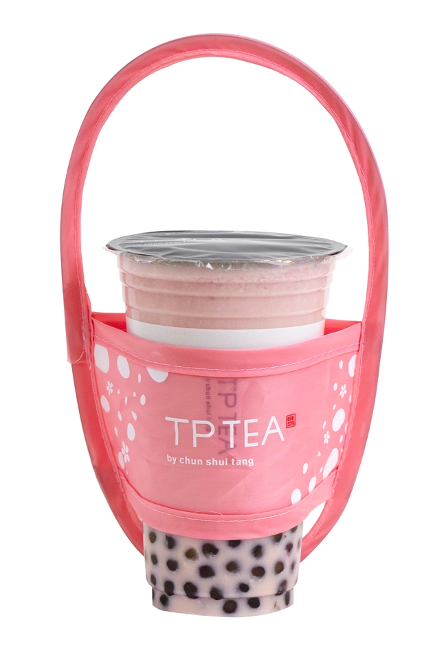 T P TEA のオリジナル桜ドリンクホルダー