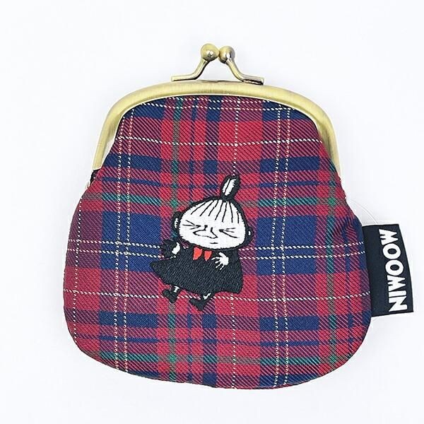 大人かわいいムーミンの上品なチェックジャガード織のがま口アイテムコレクションがおしゃれ！