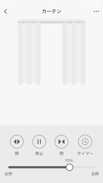 シンプルで使いやすい操作画面