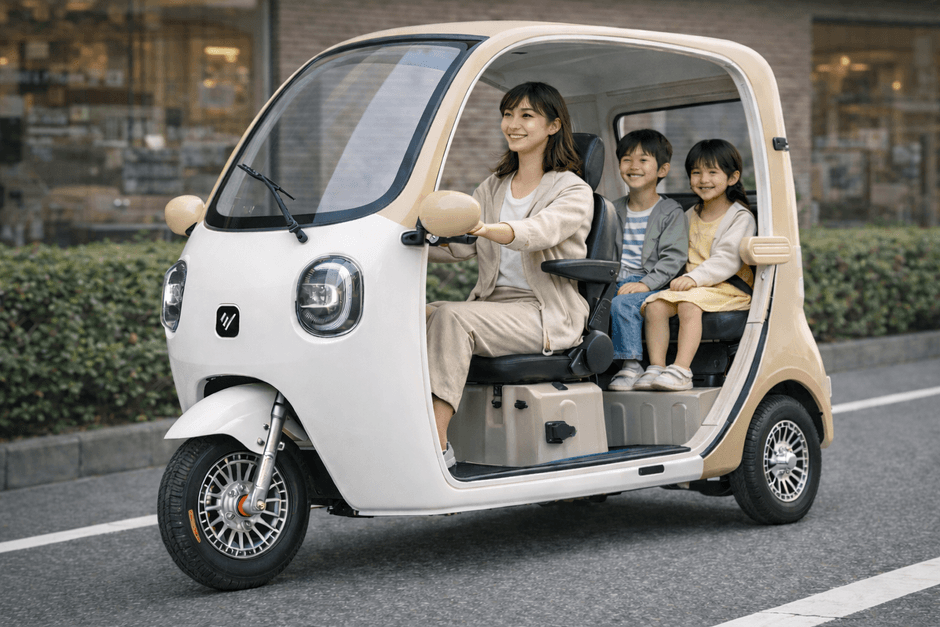 ビベルCOCO 実際に使用している様子 AI生成によるイメージ画像