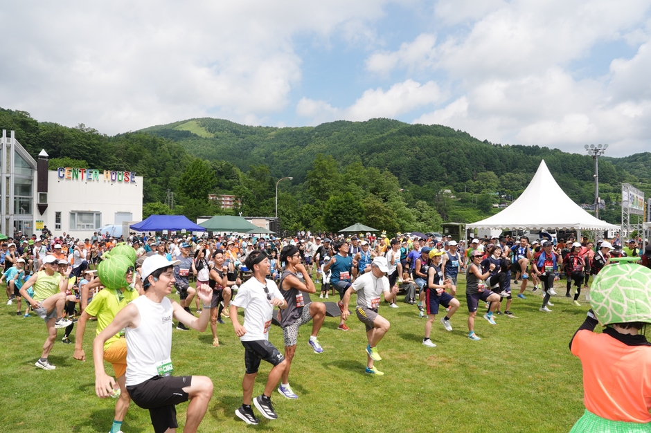 第4回大会　出走前の準備体操