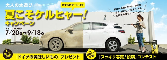 夏こそケルヒャー!キャンペーン