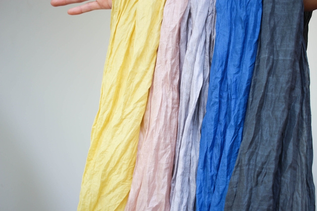 普段使いにぴったりな自然な仕上がりのシワ加工