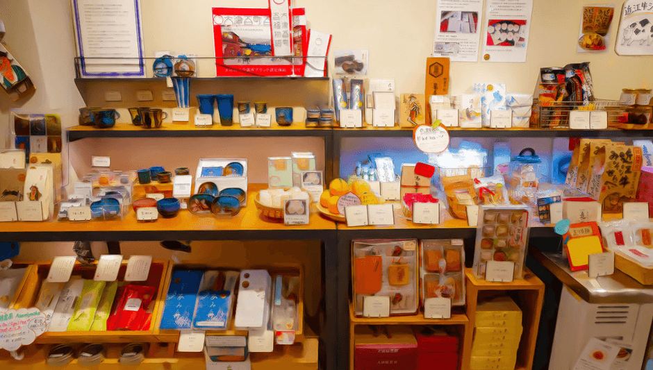 大津駅観光案内所OTSURY|店内